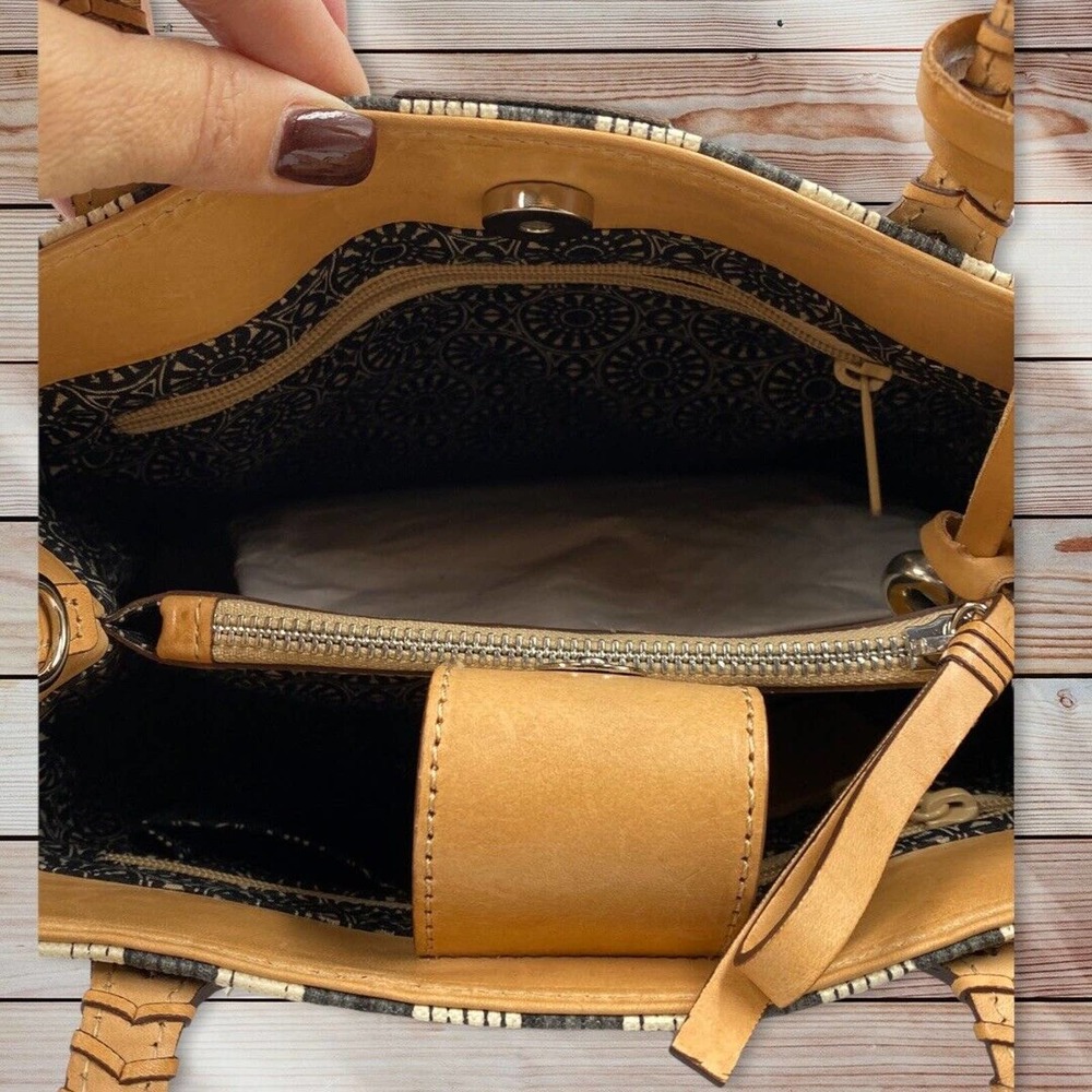 NEW Brighton MIKENNA Crossbody Tote Handbag Africa Stories Collection NWT - Picture 5 of 5